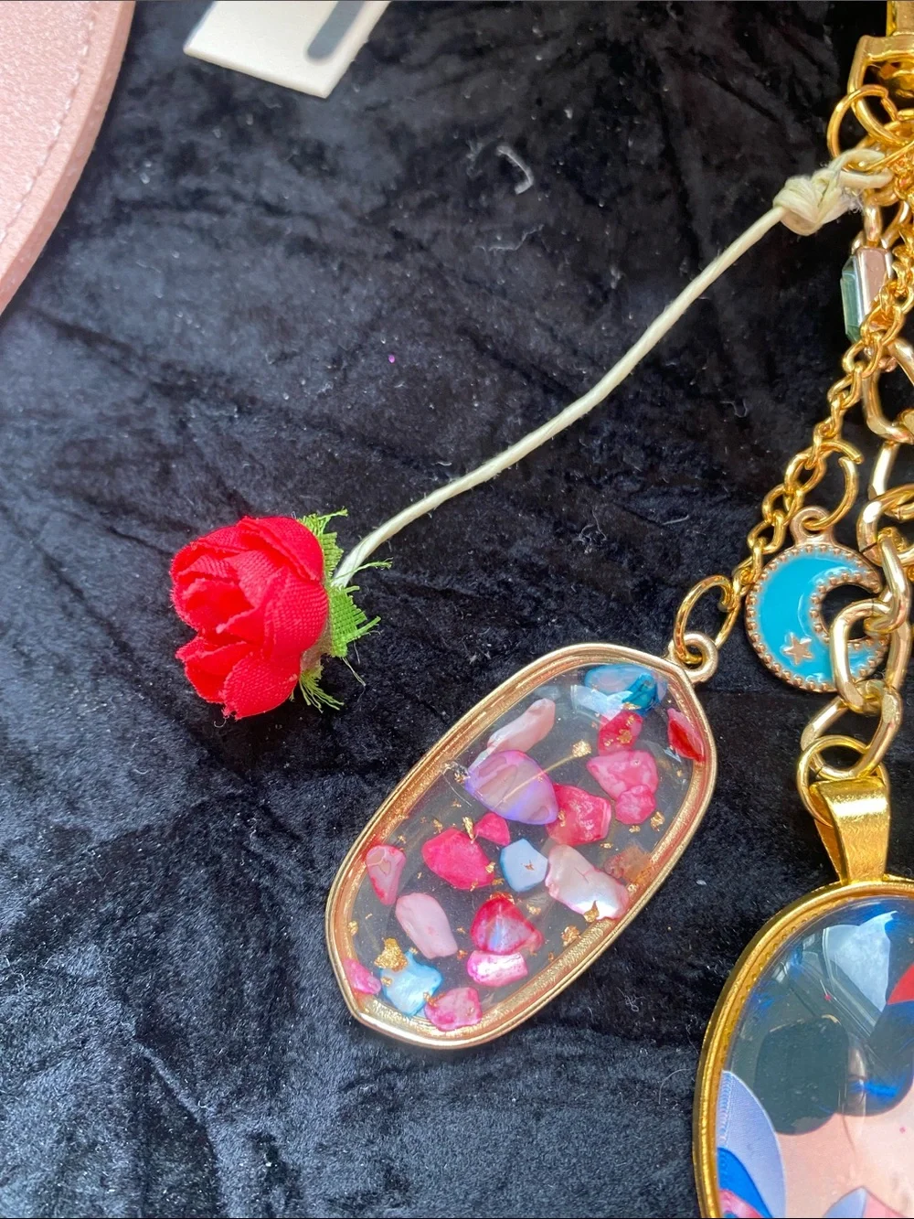 Disney Snow White Bag Charm Key Ring Princess Apple Purse Charm Keychain Rare